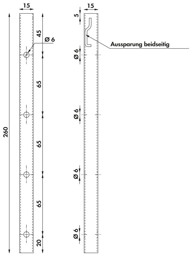 MTS-Profil, verzinkt