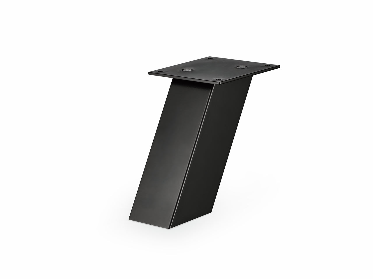 Connero 1 schräg, schwarz matt, H 170 mm