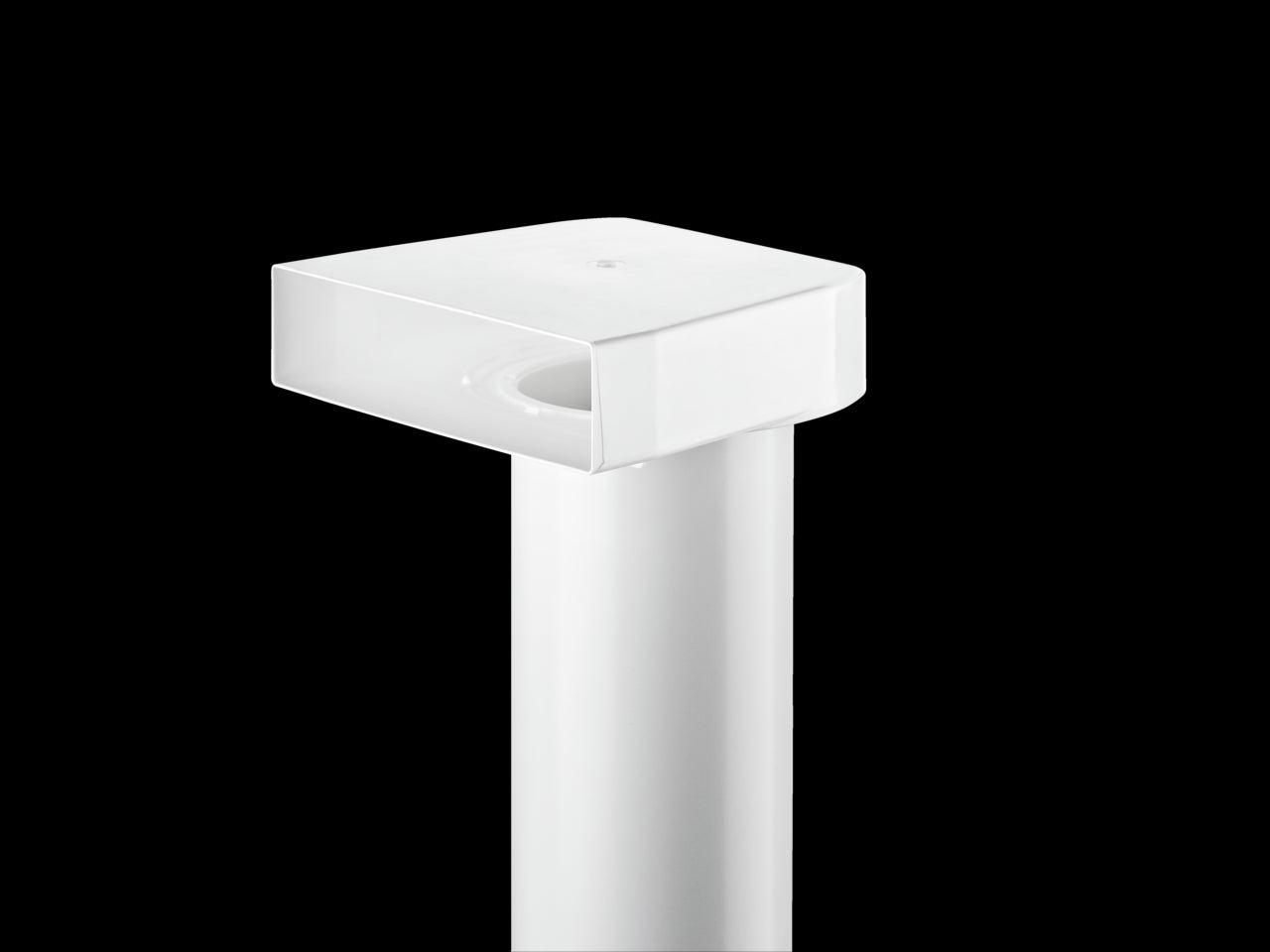 T-UR 125 Umlenkstück 90° mit Rundrohr