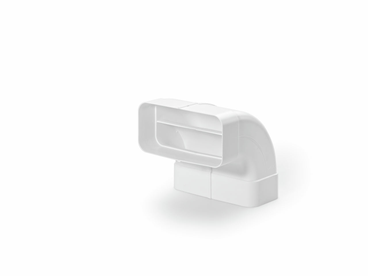 MF-RBV 125 Rohrbogen vertikal 90°, weiß