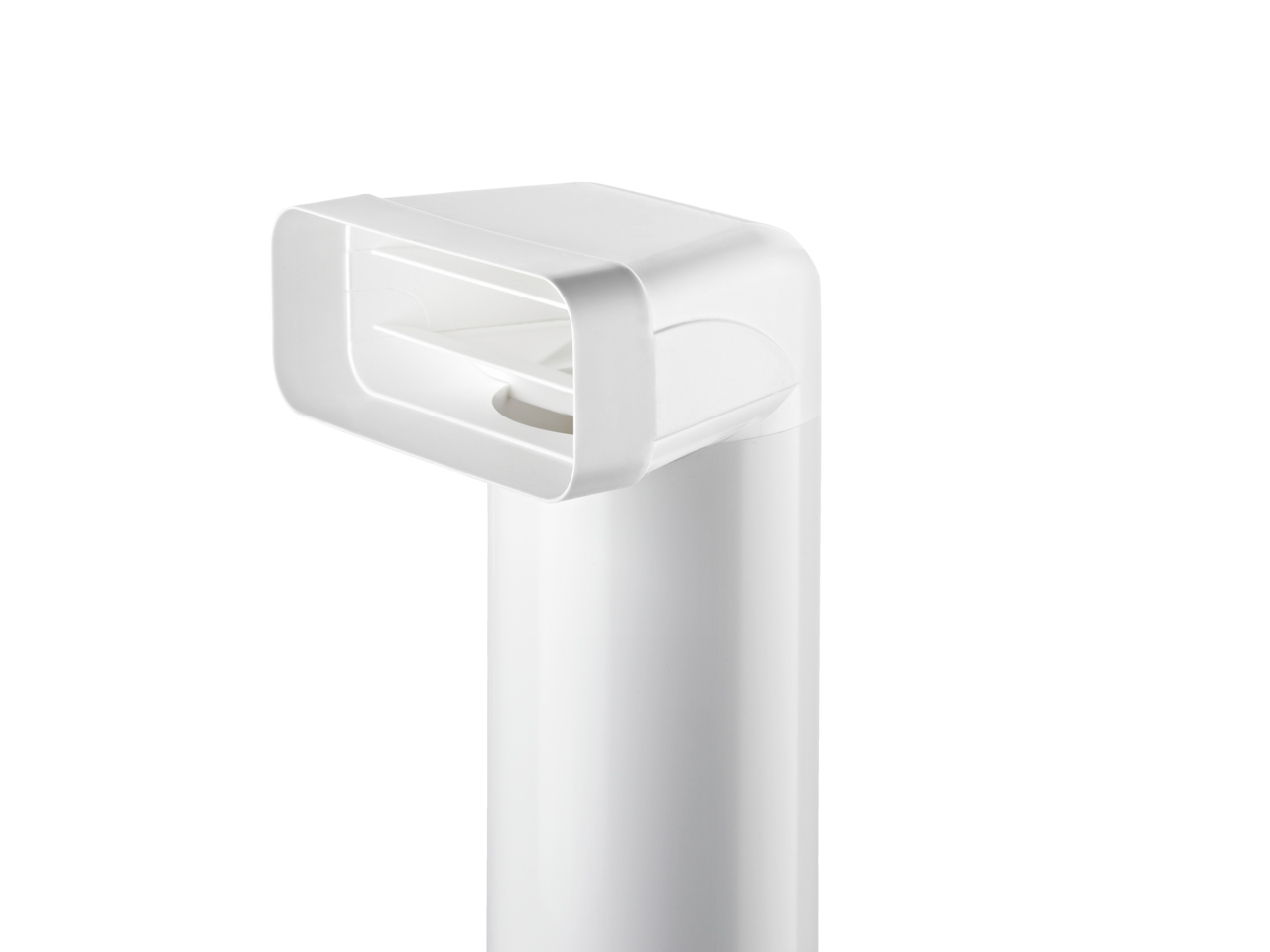 F-UR 150 Umlenkstück 90° mit Rundrohr