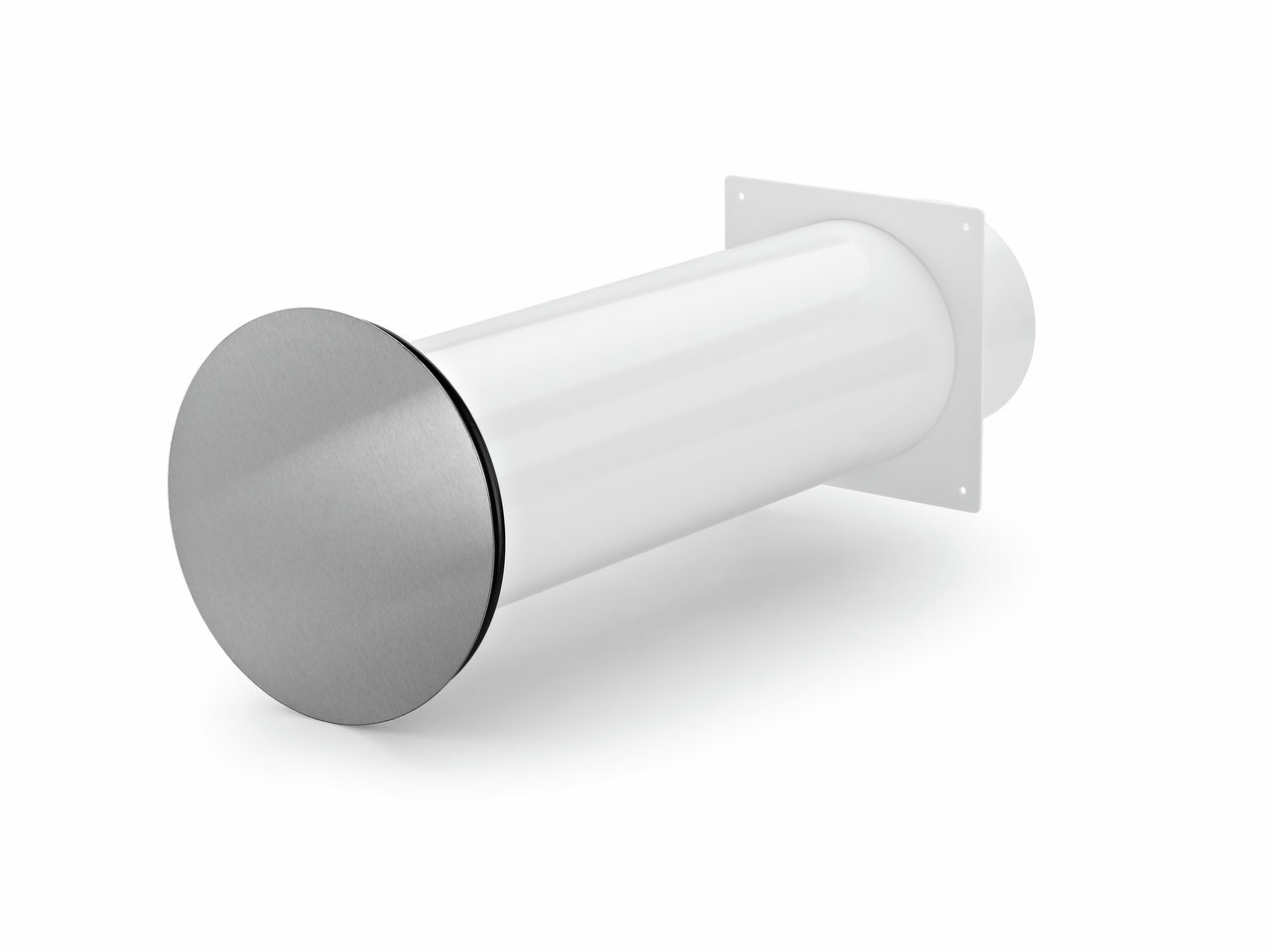 flow Star GTS 150 Mauerkasten, weiß, Edelstahl