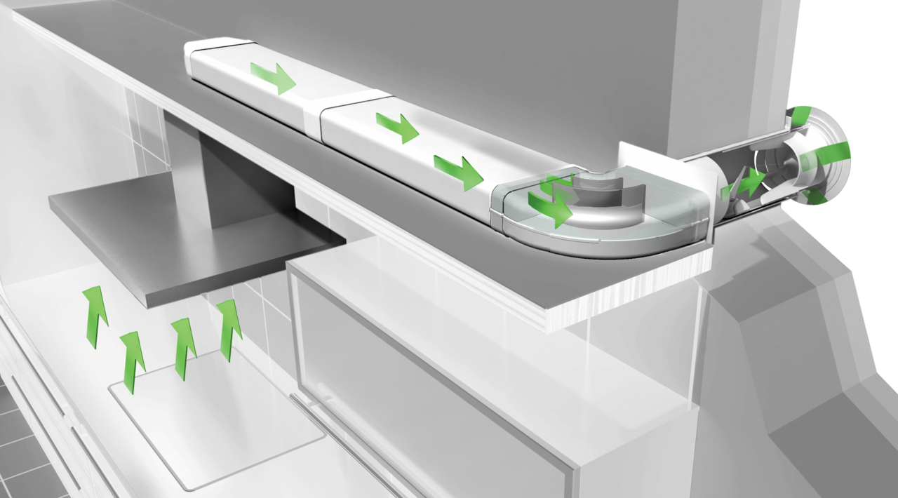 flow Star GTS 150 F Mauerkasten, weiß, Edelstahl