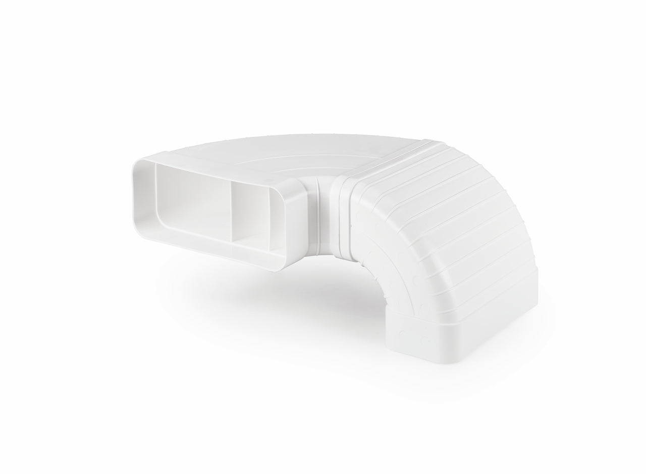 flow 150 Rohrset für Muldenlüfter, weiß