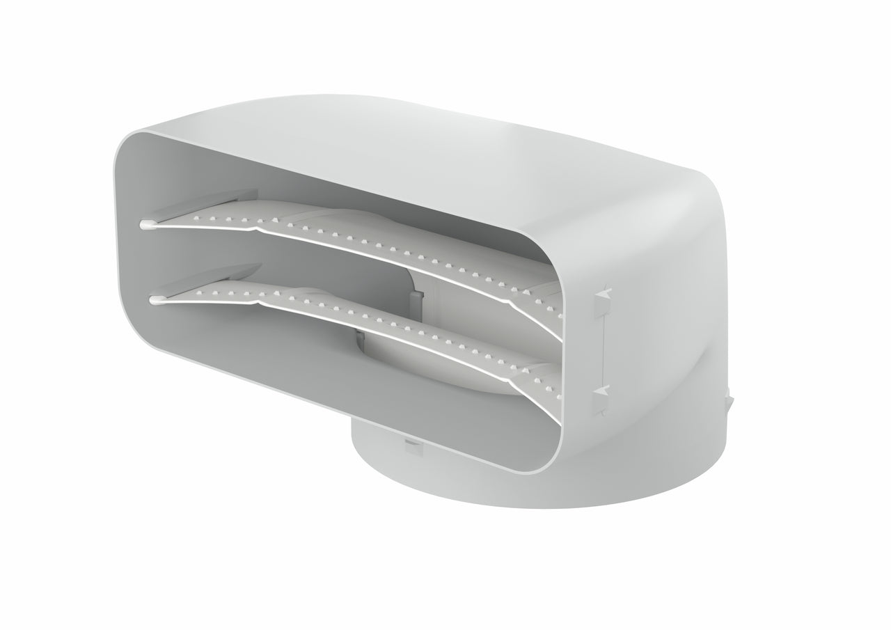 PRIME flow P-UR 150 Umlenkstück 90°, hellgrau