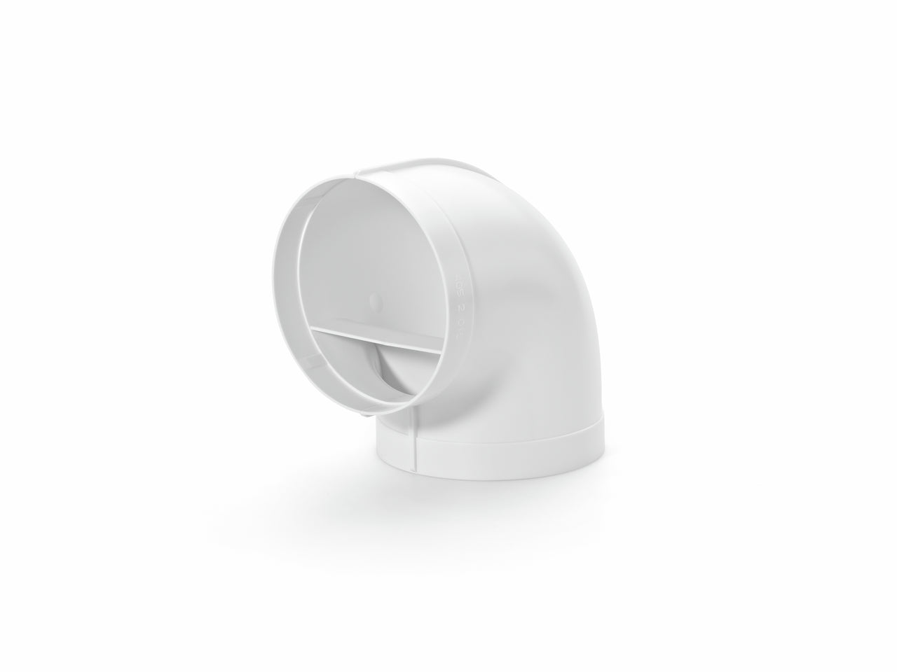 R-RBV flow 150 Rohrbogen 90°, weiß