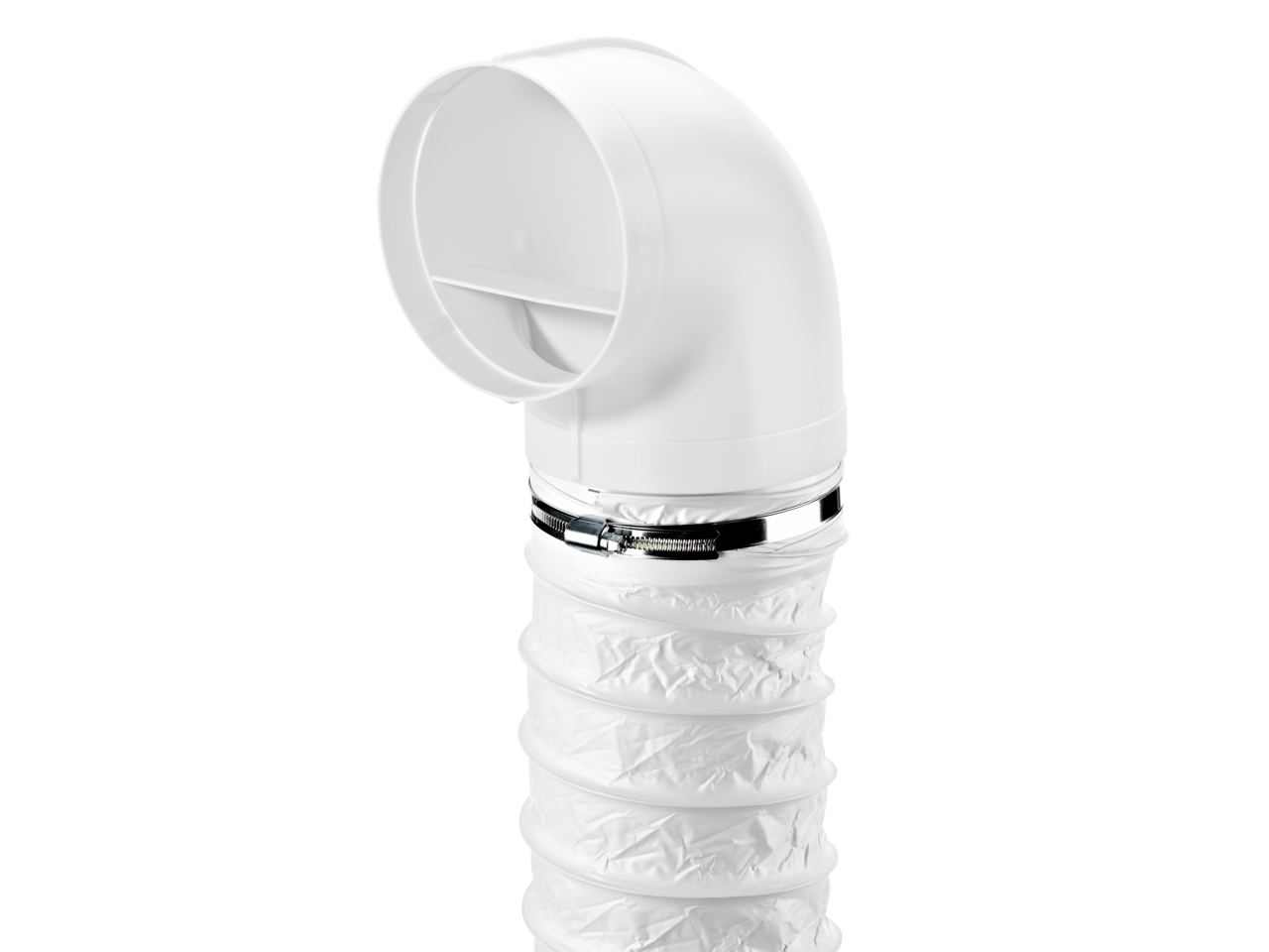 R-URX flow 150 Umlenkstück 90° mit Flexkanal