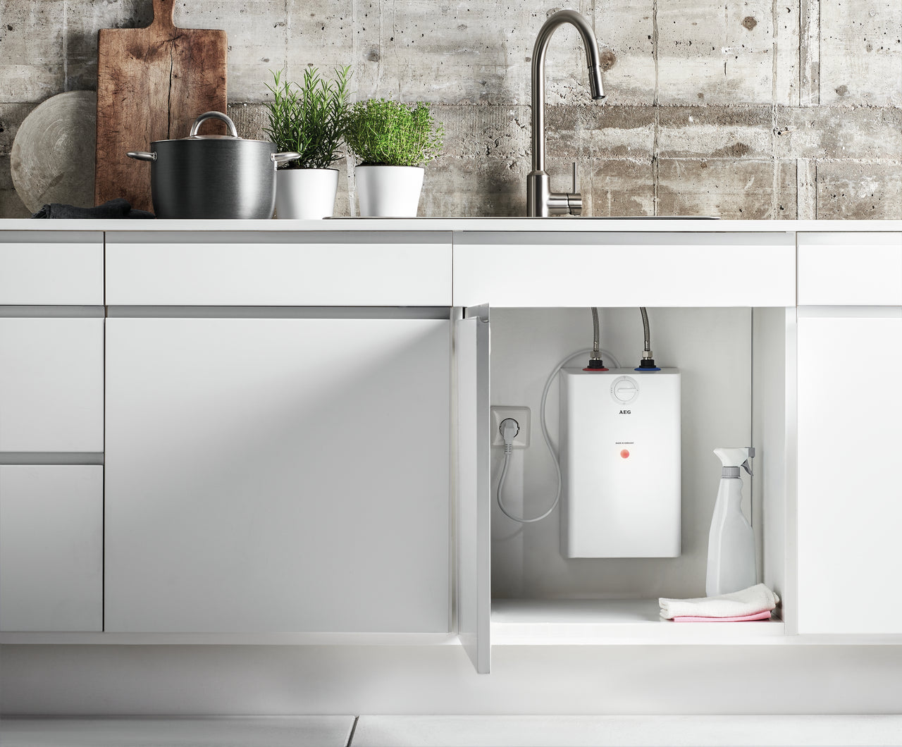 AEG Untertischgerät Small U5, weiß