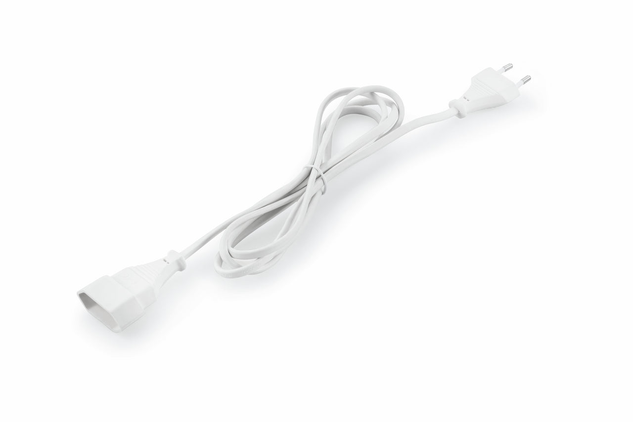 Verbindungsleitung mit Euroflachstecker, weiß