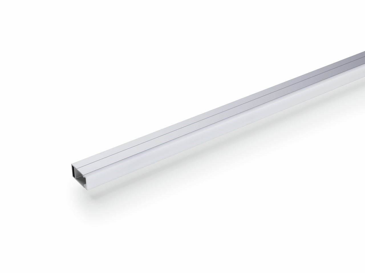 Lichtprofil Farbwechsel LED, Einzelleuchte, alufarbig