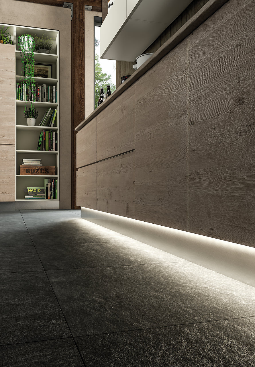 Calamaro LED Flex Stripes inkl. Sockelprofil, L 2600 mm, weiß