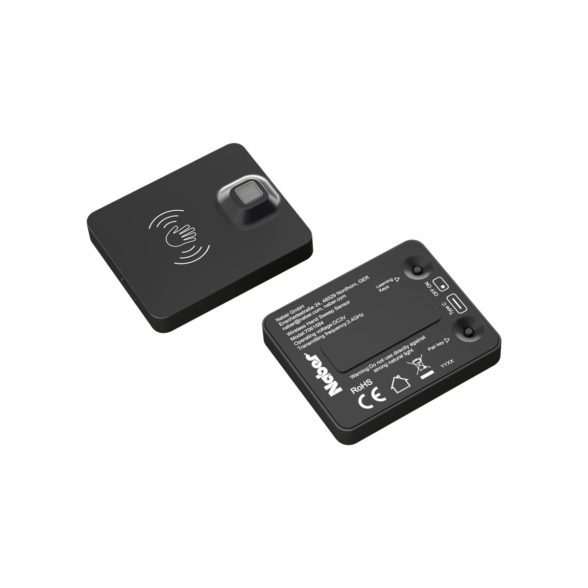 LIC 2.0 Driver LED Funk Gestensensor, schwarz