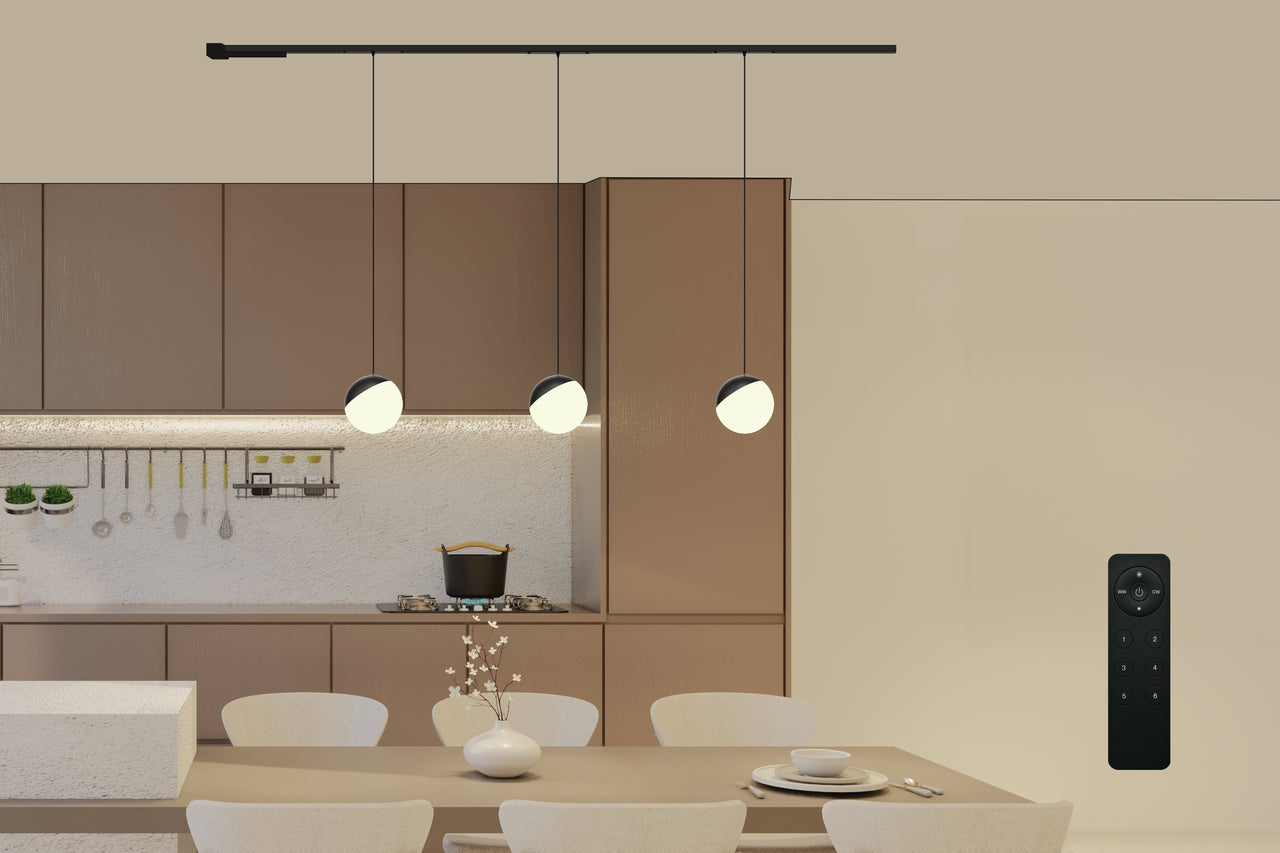 Easytrack Set Dinner Lens, schwarz matt