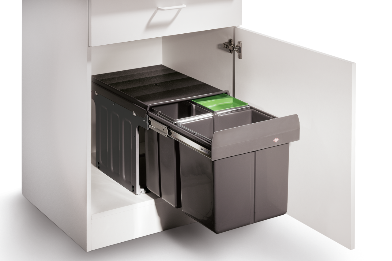 WESCO® Profiline Trio-Master® 345 S/400-3, mit Biodeckel, anthrazit