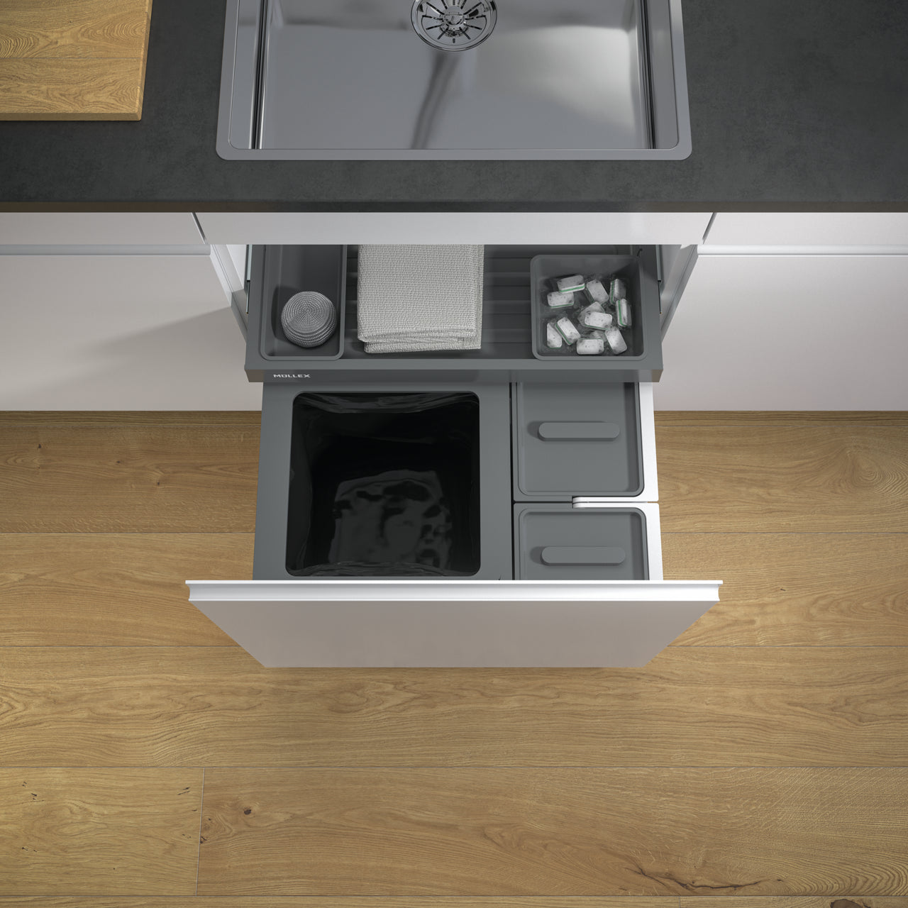 X-LINE 600/M5 mit Premium Schublade, anthrazit