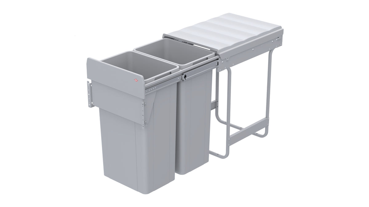 WESCO® Traditionline Double-Master® 585 S/400-2 mit Frontanb., alugrau