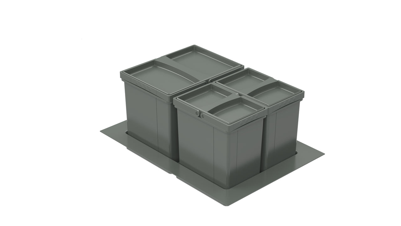 WESCO® Pullboy Versa® 265 S/500-3, anthrazit, H 265 mm