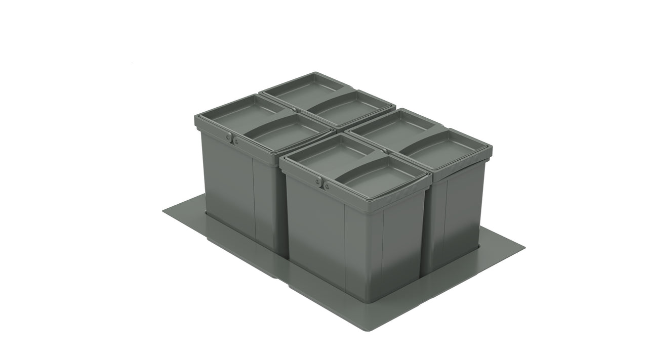 WESCO® Pullboy Versa® 265 K/600-4, anthrazit, H 265 mm