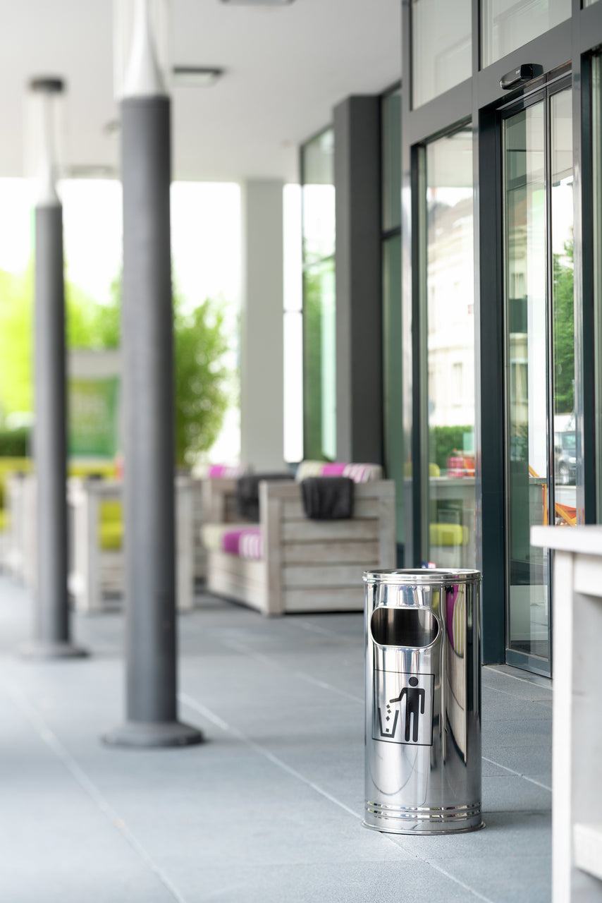 WESCO® Standascher, Edelstahl