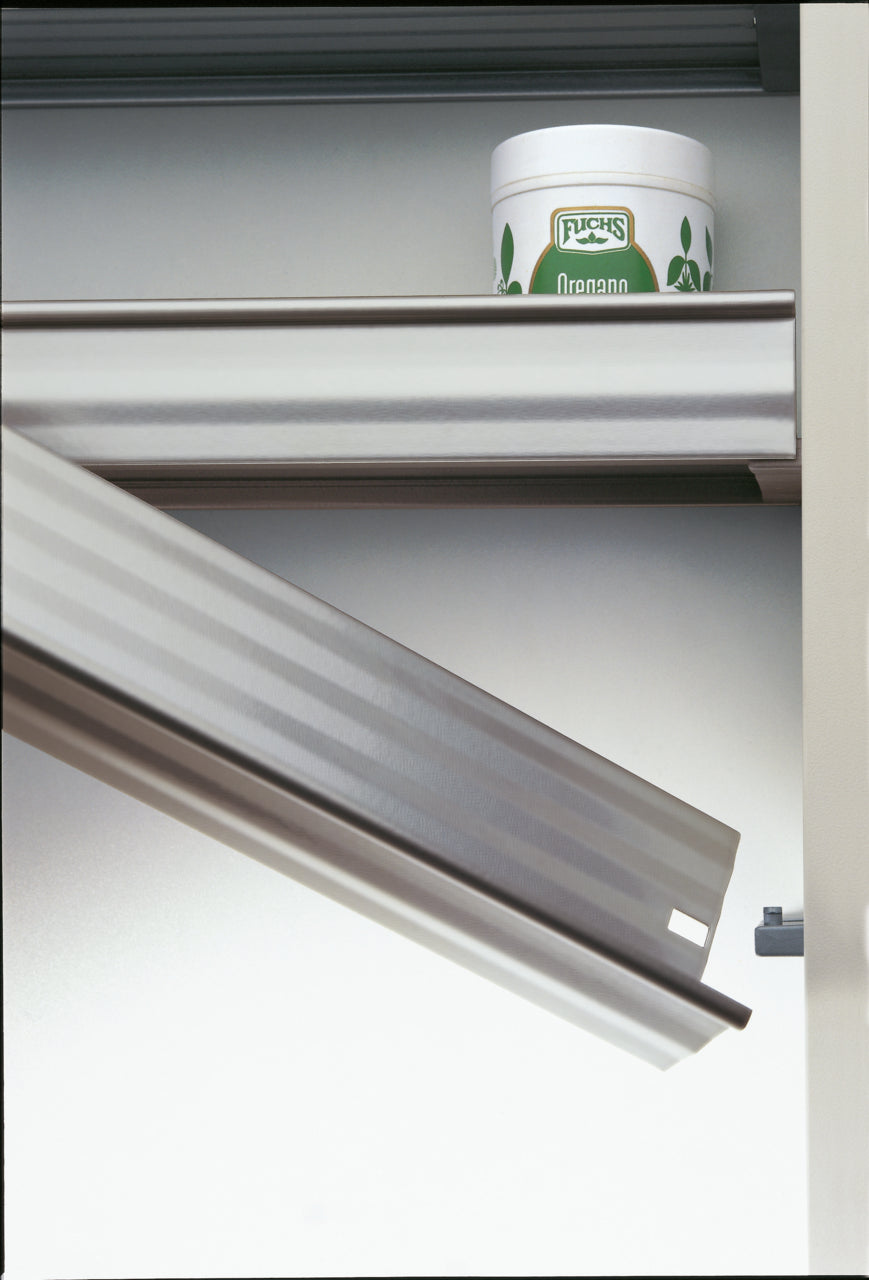 Ablage für Abzugshaubenschrank, silber