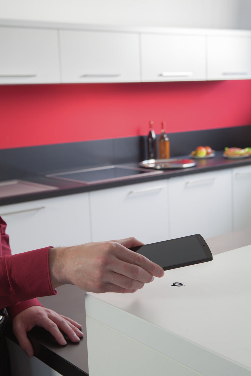 Evoline® Qi Wireless Charger, schwarz matt
