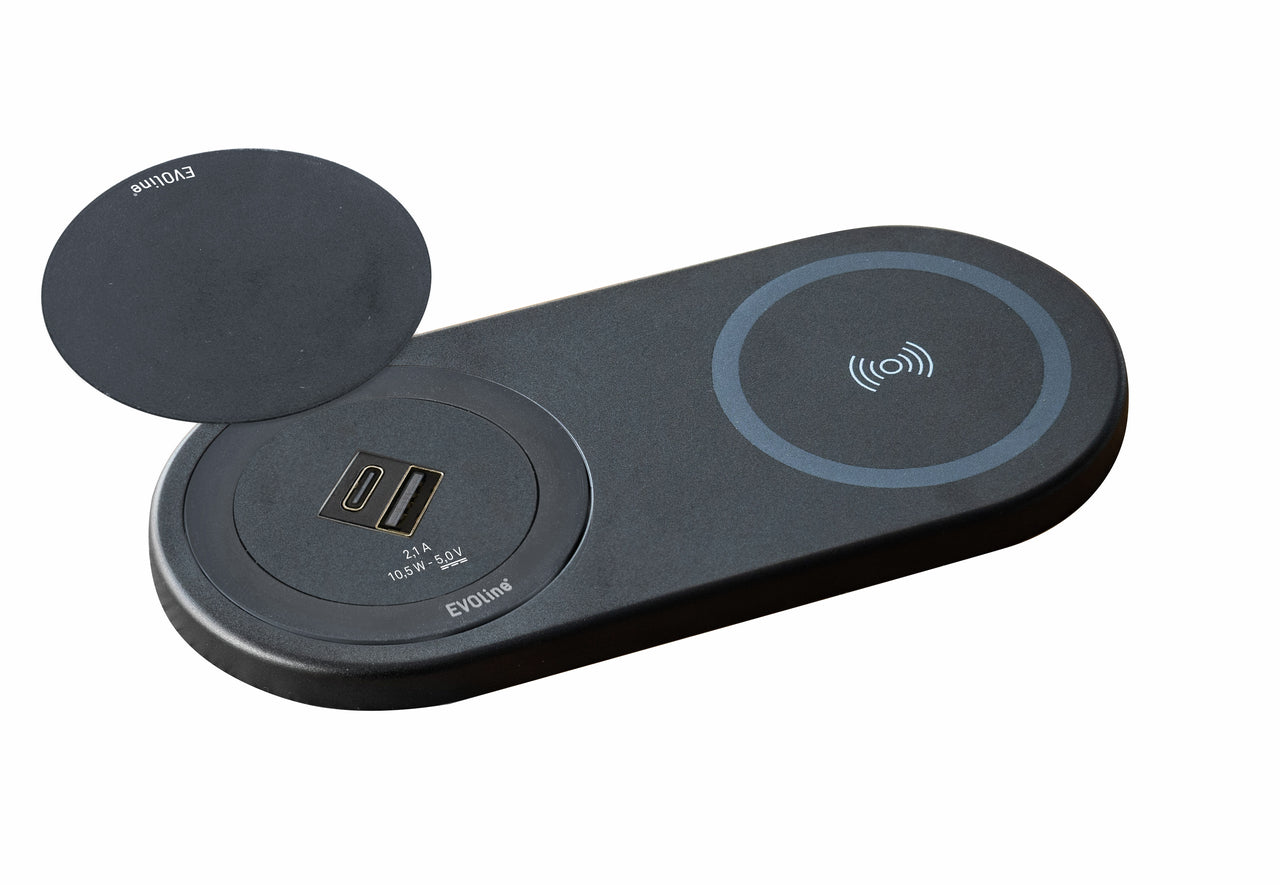 Evoline® One DisQ USB A+C Qi