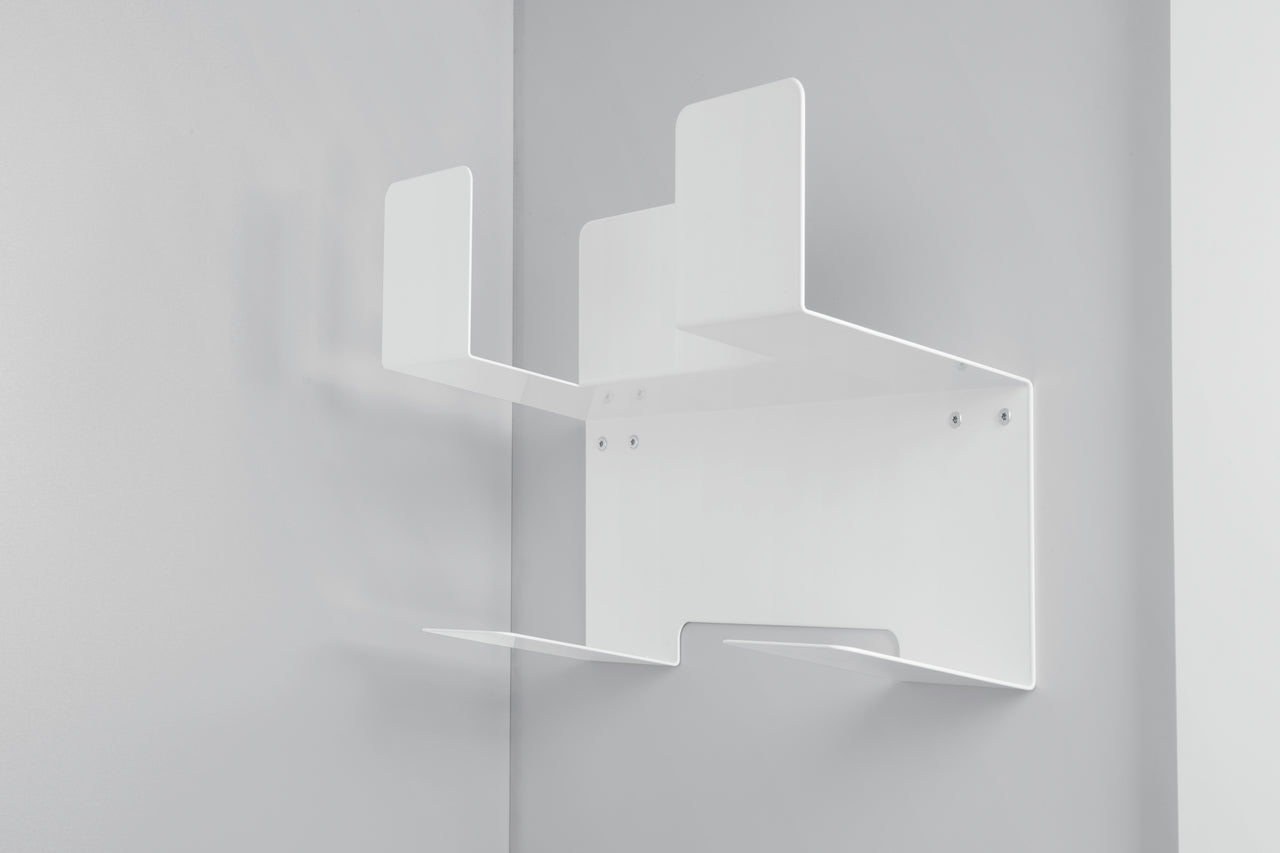 Tidy Besen-/Wischerhalter, weiß