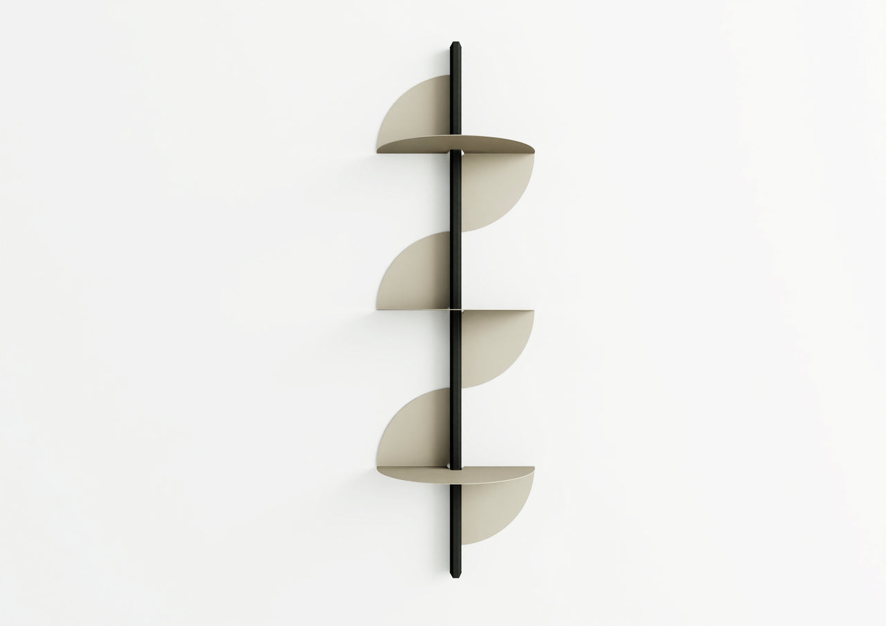 transFORM Regalsystem Wave, 1500 x 450 x 230 mm (H x B x T), 3 Böden
