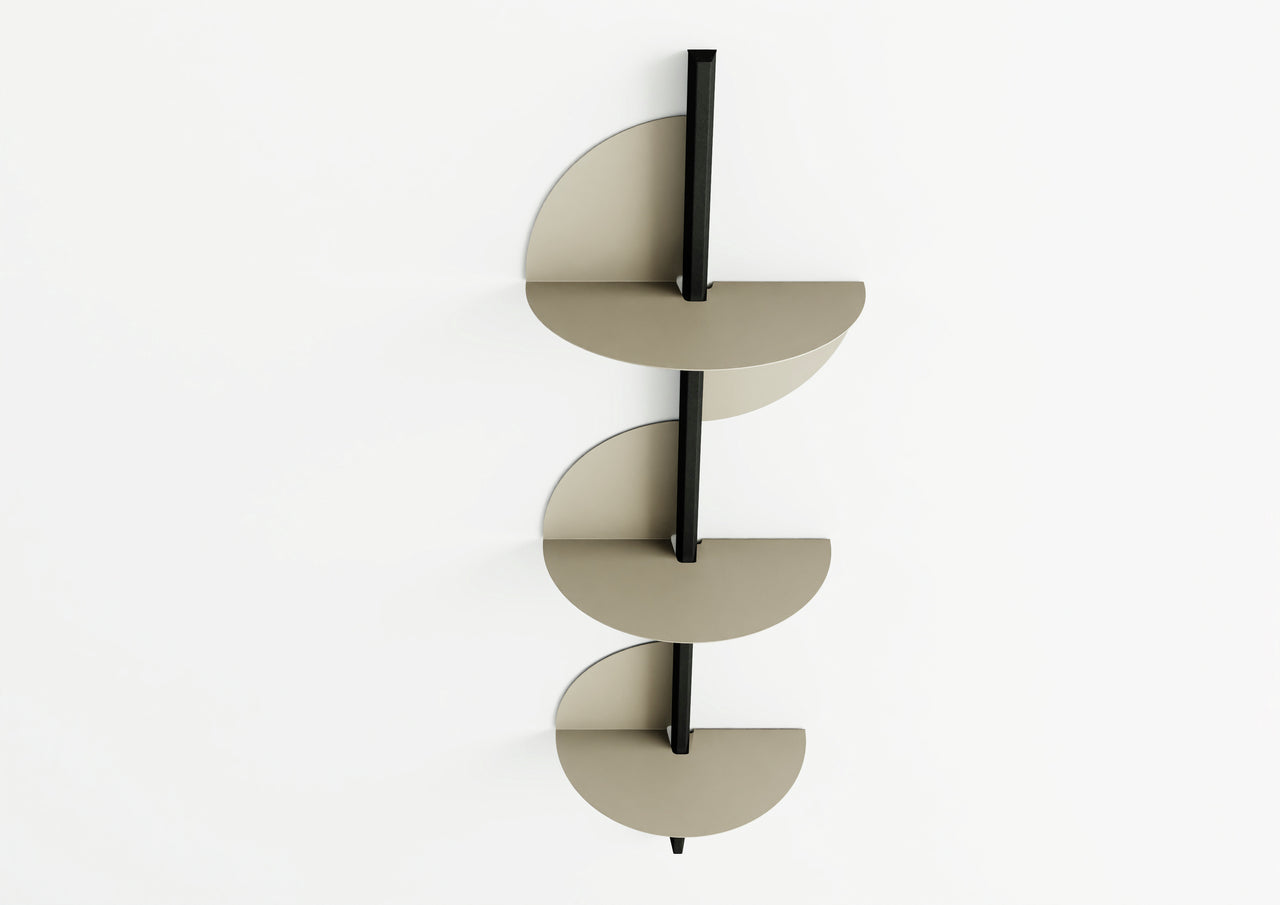 transFORM Regalsystem Wave, 1500 x 450 x 230 mm (H x B x T), 3 Böden