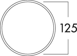 K-Klima-R 125/125 Mauerkasten