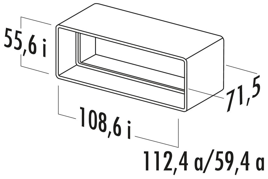 N-RVB 100 Rohrverbinder, weiß
