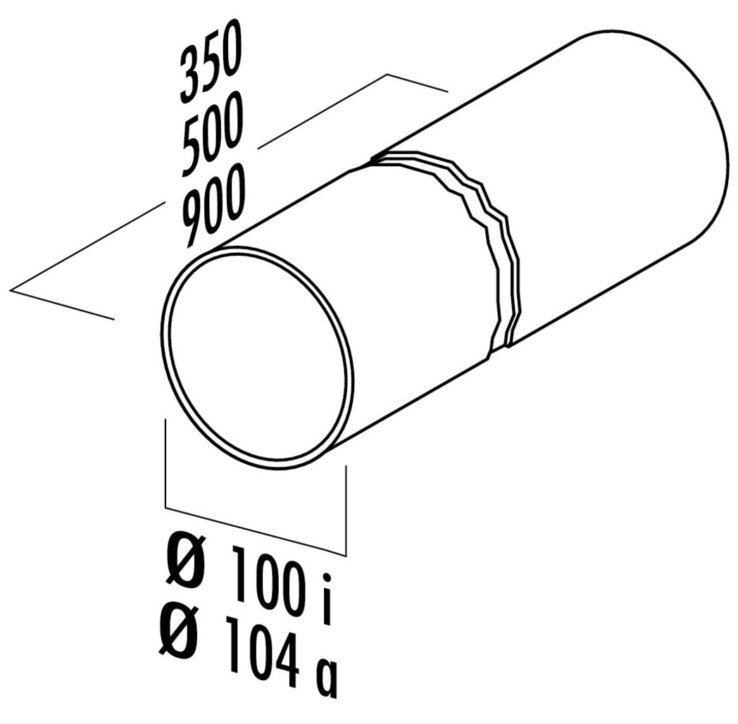 Rundrohr 100