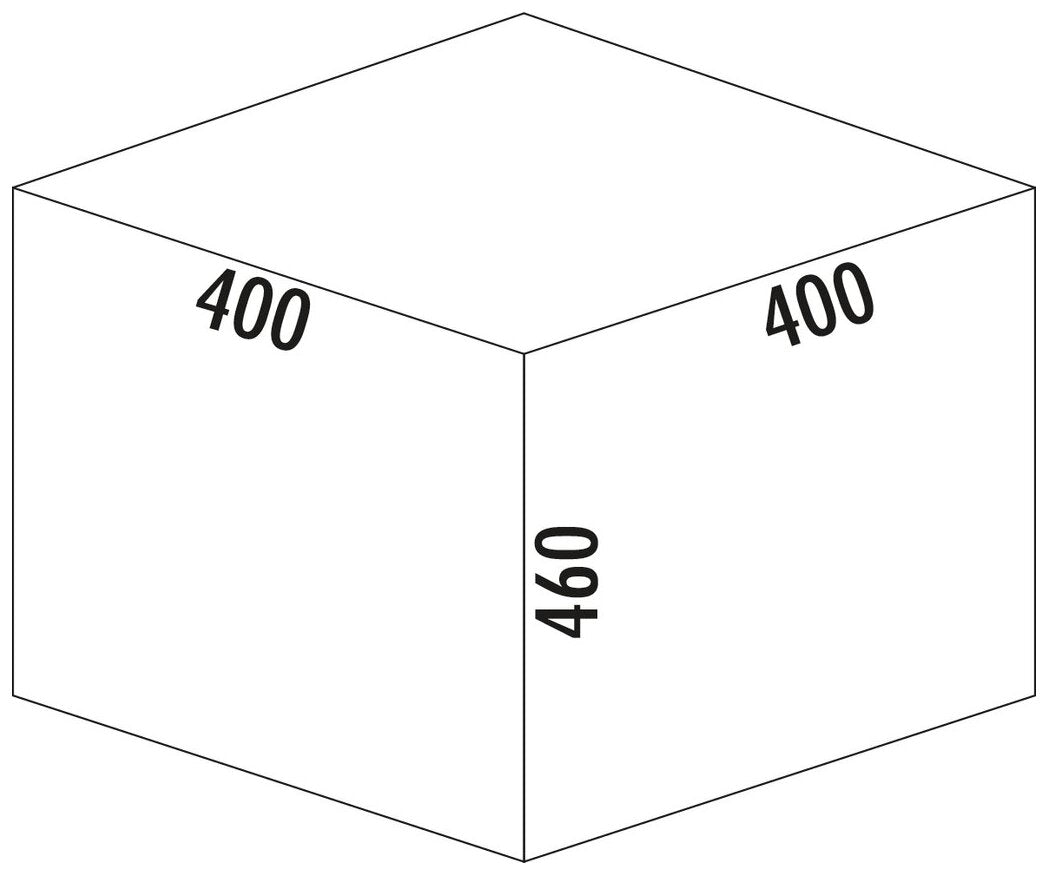 Cox® Base 460 R/400-1, hellgrau, H 460 mm