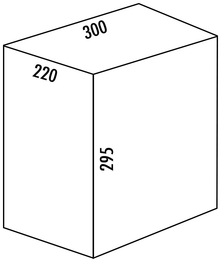WESCO® Ersatzbehälter, alugrau, 7,5 Liter