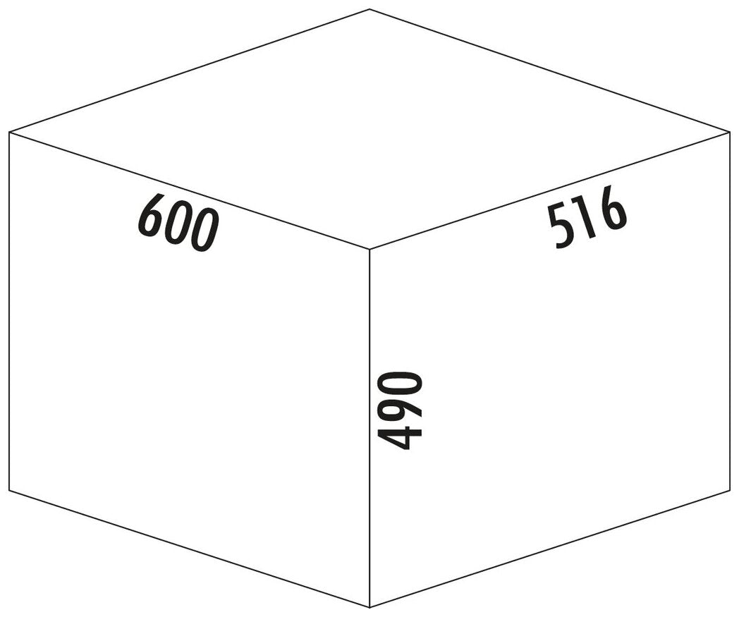 Cox Clan® 490/600-3, hellgrau, H 490 mm