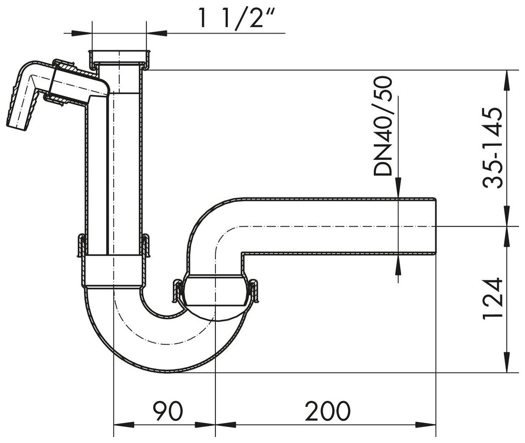 Kugelgelenksiphon 1