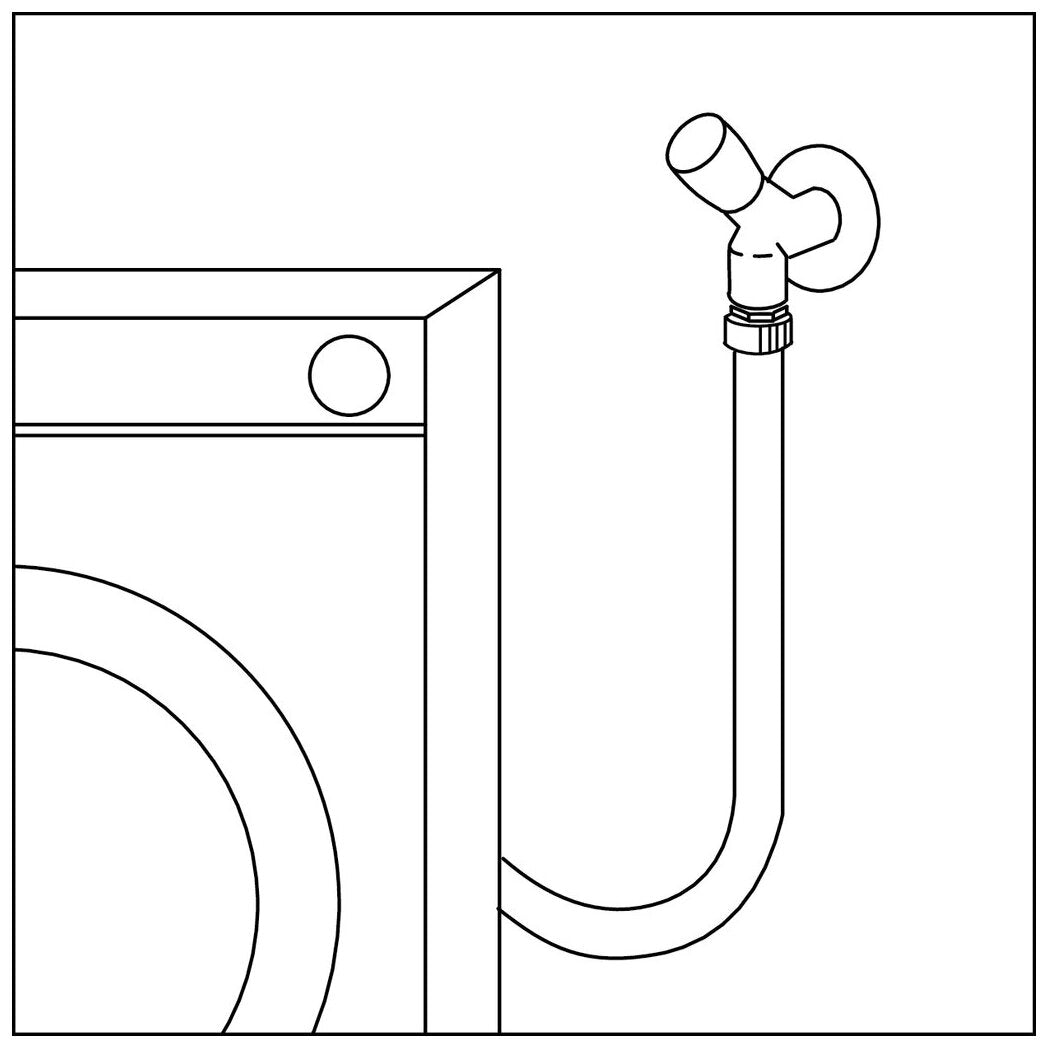 Geräteschrägsitzventil, 1/2", chrom