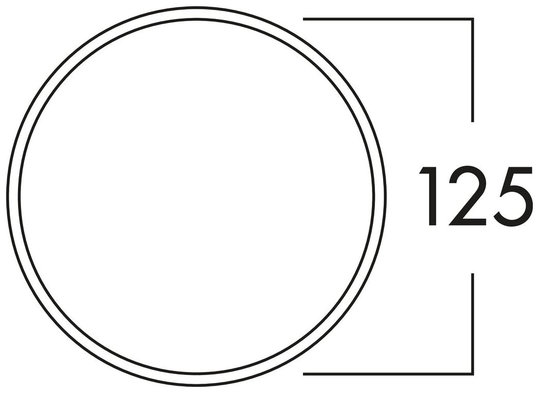 E-Jal Col® 125 Mauerkasten inkl. THERMOBOX, weiß, Edelstahl