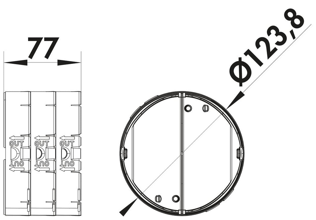 THERMOBOX 125, schwarz, silber