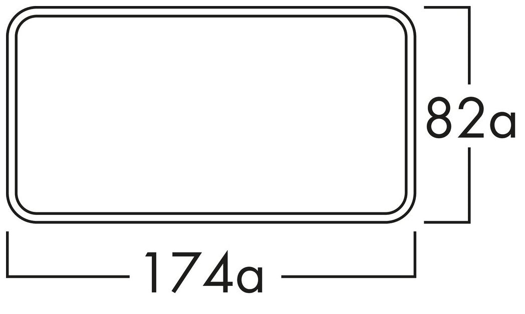 E-Jal Col® flow 125 Mauerkasten inkl. THERMOBOX, weiß, Edelstahl