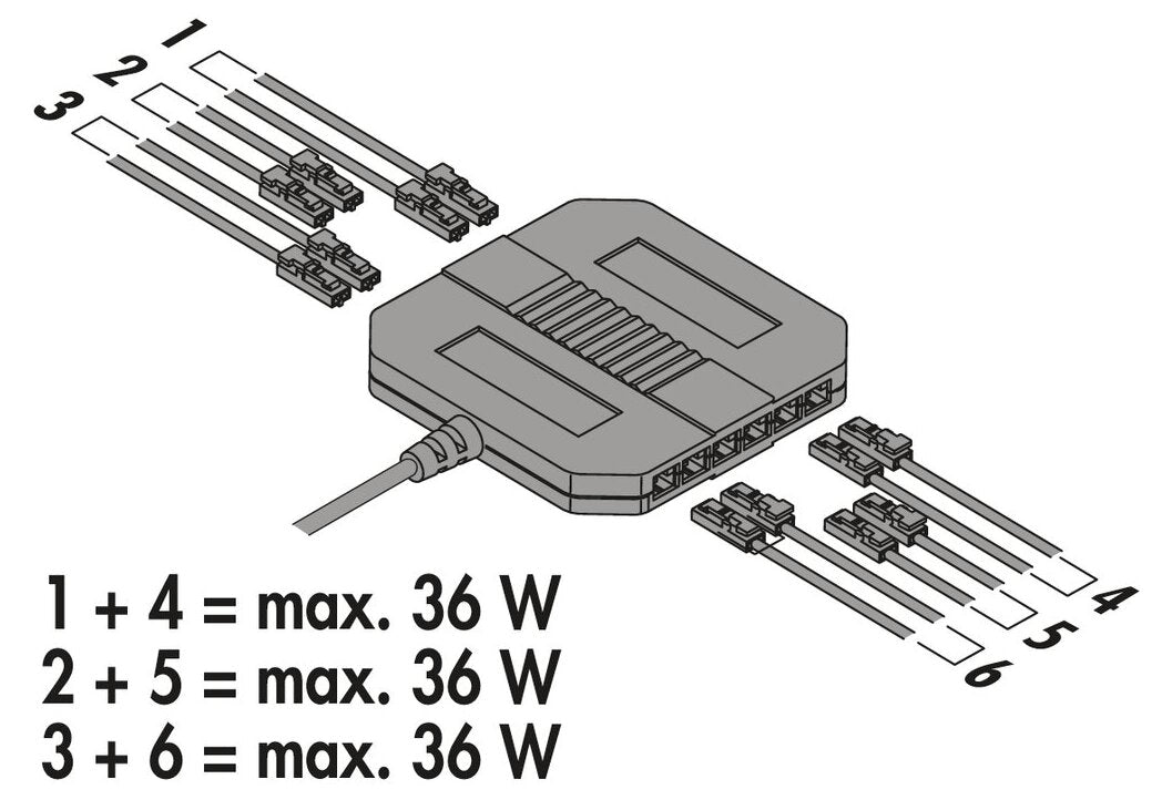 LED Konverter 60, grau