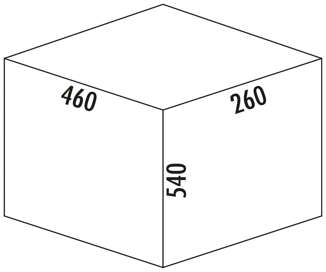 WESCO® Wäscheauszug 30, weiß