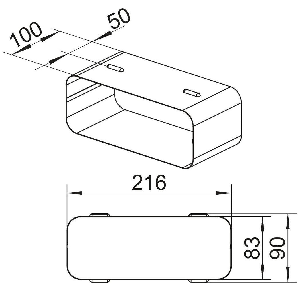 STEEL flow SF-RVB 150 Rohrverbinder, verzinkter Stahl