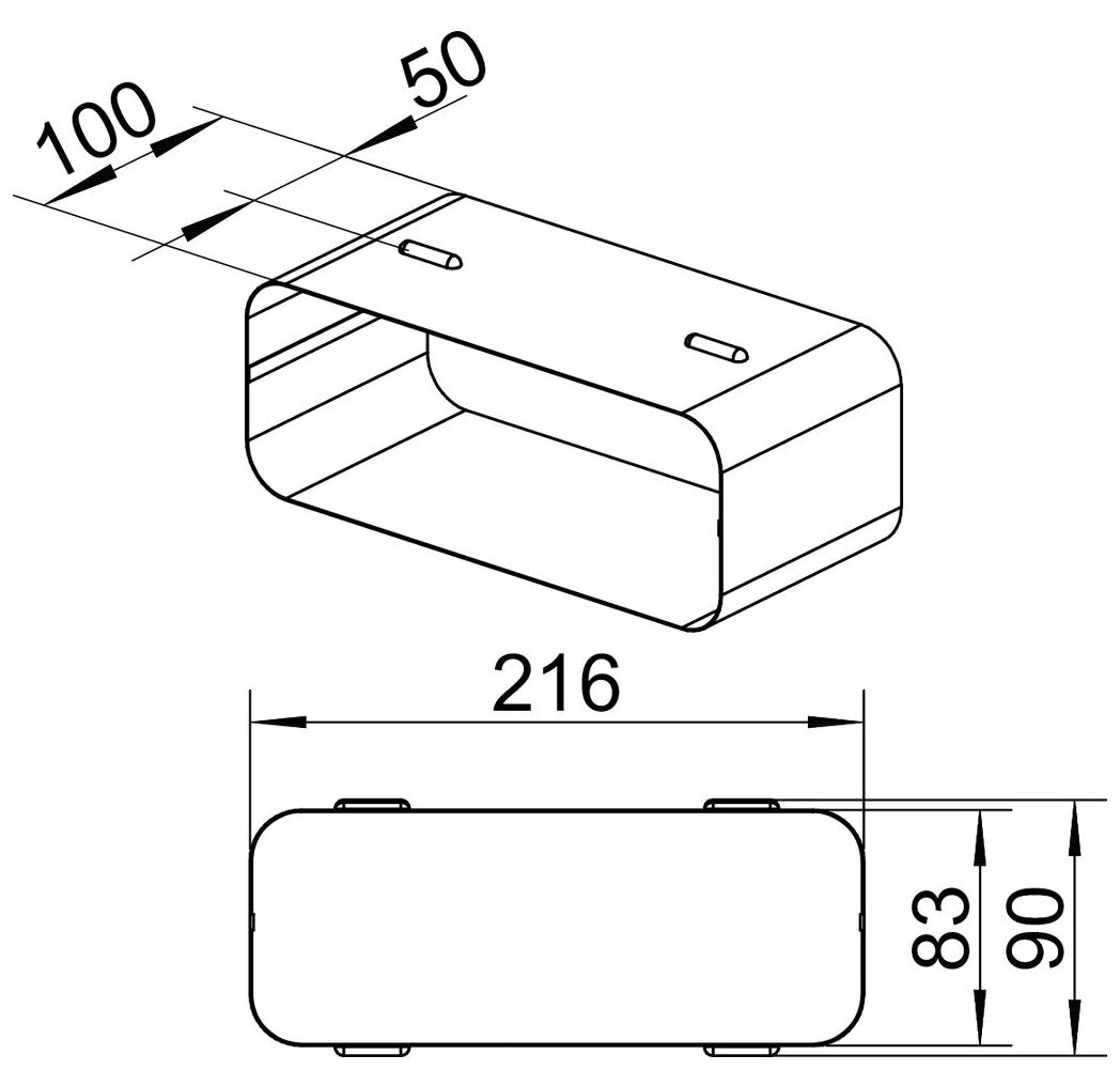 STEEL flow SF-RVB 150 Rohrverbinder, verzinkter Stahl