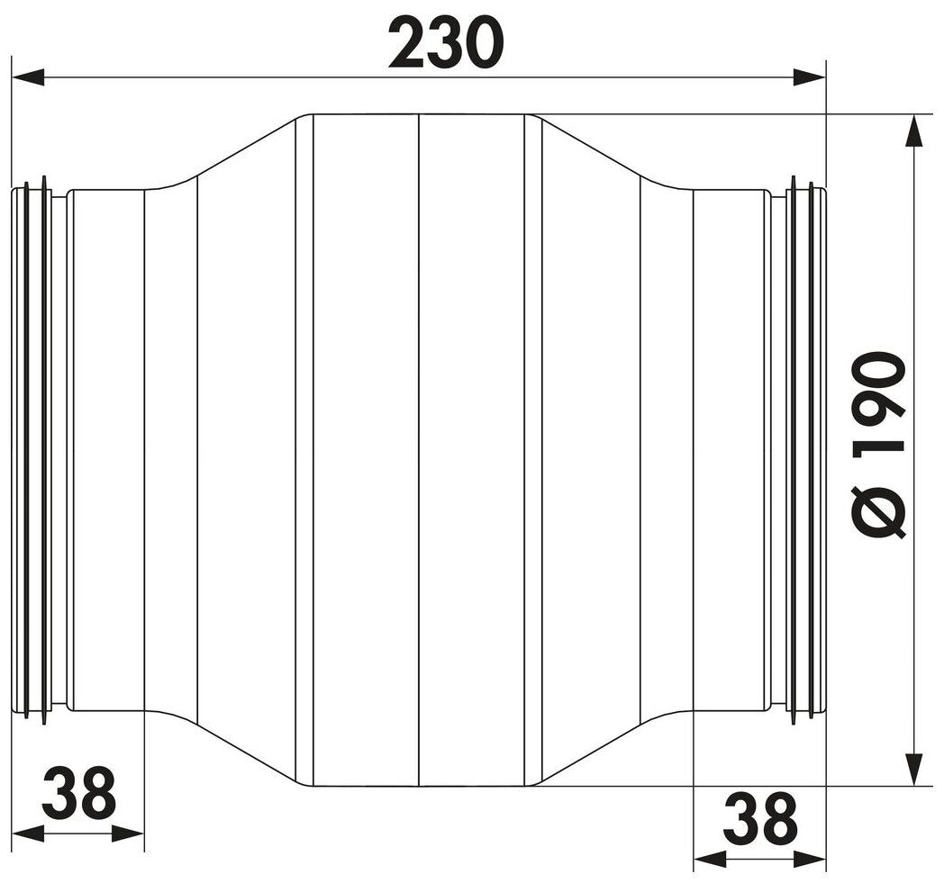 STEEL flow SR-KDA 150 Kondenswasserabscheider, verzinkter Stahl