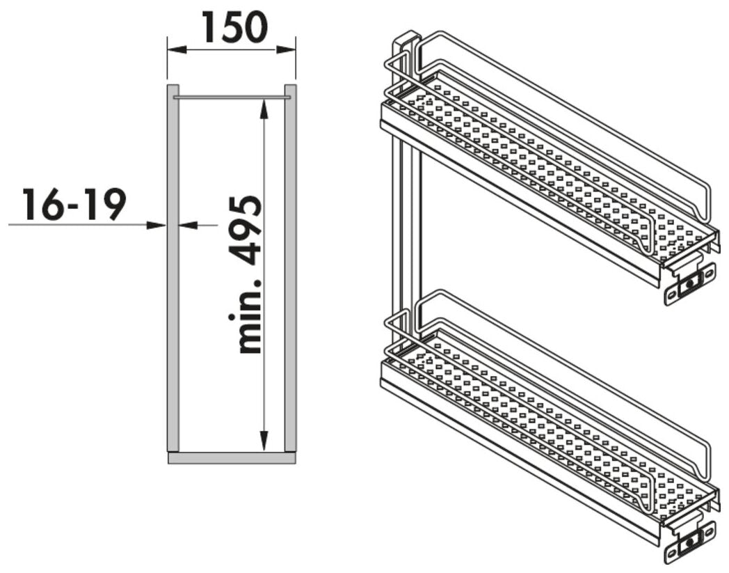 VS SUB Slim Ablage