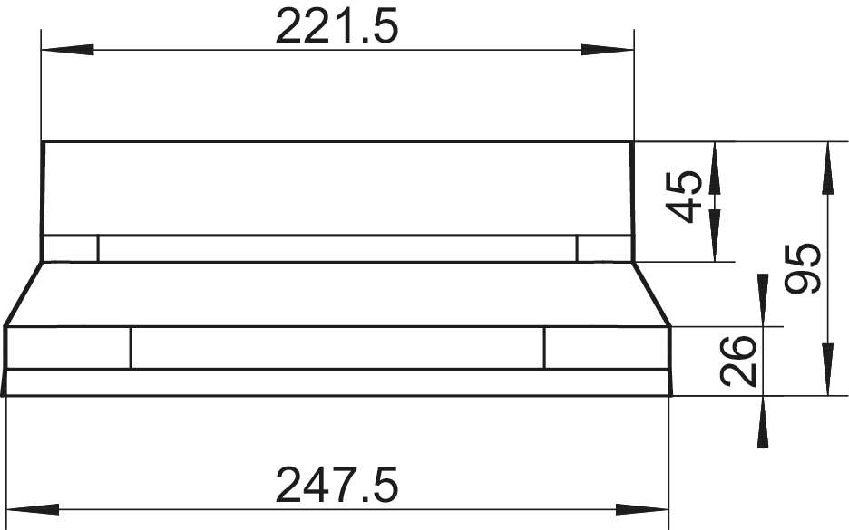 STEEL flow SF-BA 150 Adapter