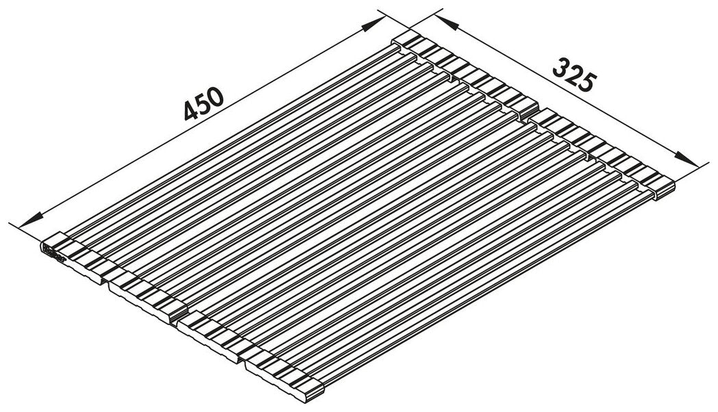 Filo Abtropfgitter, Edelstahl