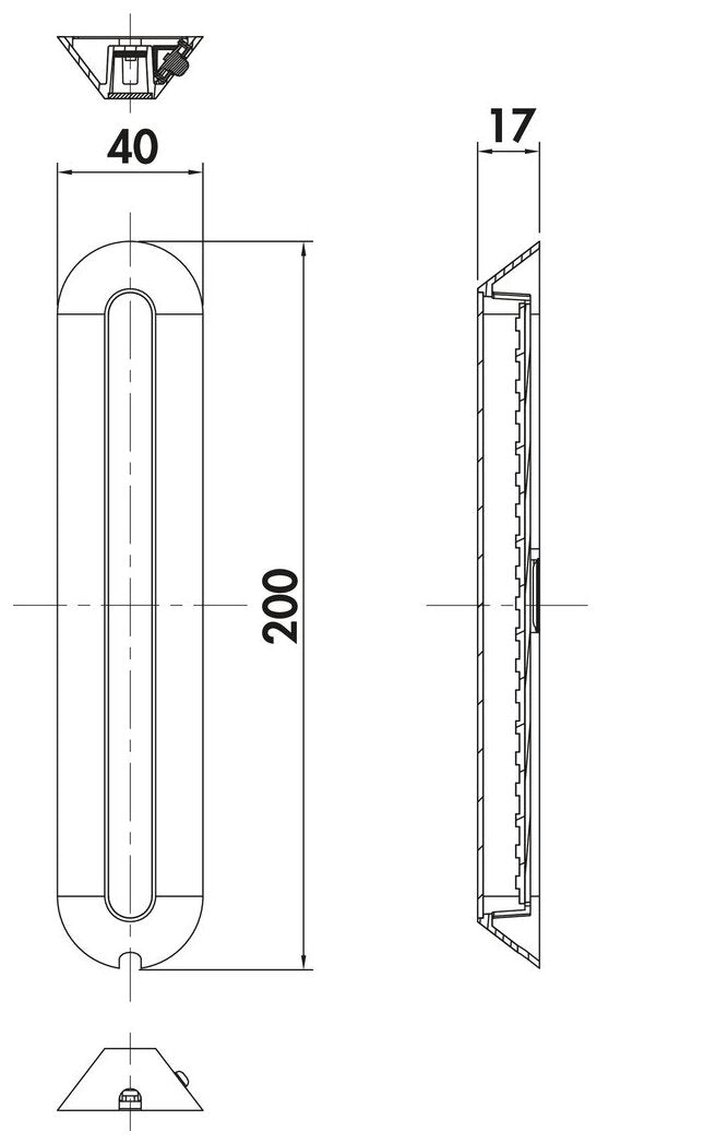 Varco 1 LED schwarz