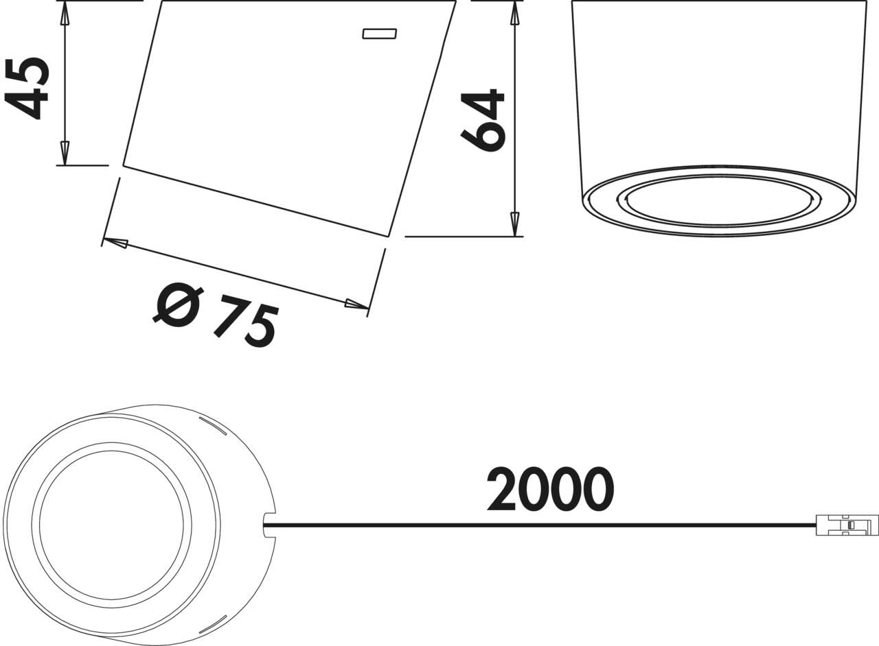 Unika 1 Farbwechsel LED